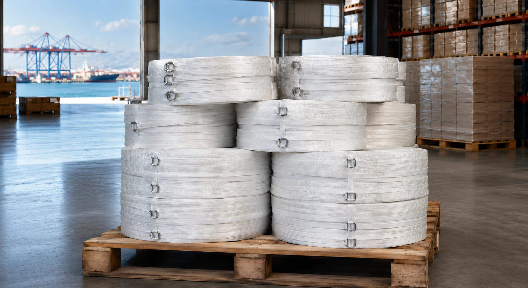 Composite Cord Strap Exporter Portugal — Greenstrix Industrial Packaging